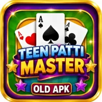 Teen Patti Master old version APK gameplay interface with classic Teen Patti cards, chips, and multiplayer gaming features
